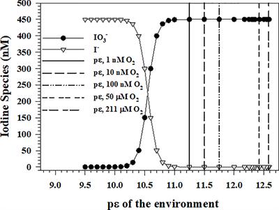 Review on the physical chemistry of iodine transformations in the oceans